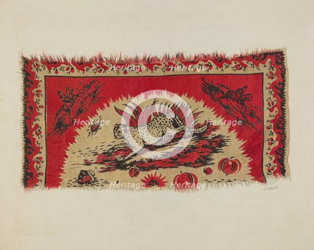 Printed Textiles, c. 1940. Creator: Ernest Capaldo.
