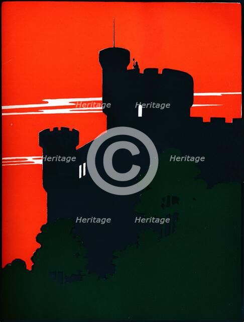 'Printed with Mander Brothers' Inks', 1919. Artist: Unknown.