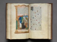 Printed Book of Hours (Use of Rome): fol. 85r, Dominican Nun, 1510. Creator: Guillaume Le Rouge (French, Paris, active 1493-1517)