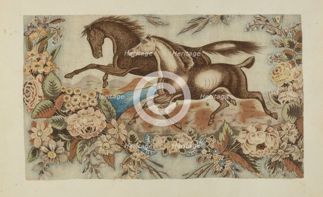 Printed Chintz, c. 1939. Creator: Hubbell McBride.