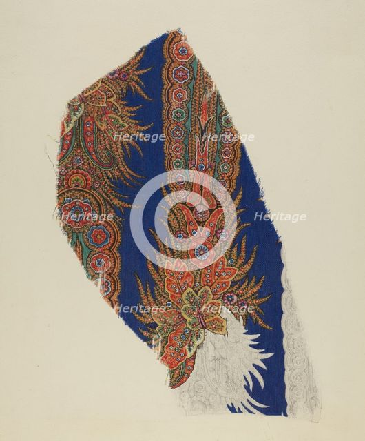 Printed Cotton, 1935/1942. Creator: Alice Cosgrove.