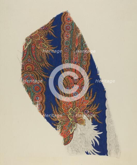 Printed Cotton, 1935/1942. Creator: Alice Cosgrove.