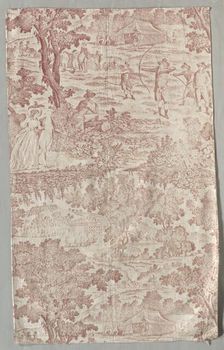 Printed Cotton Cloth, c. 1790. Creator: Unknown