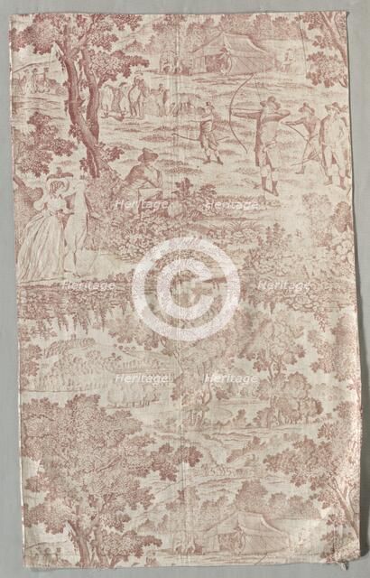 Printed Cotton Cloth, c. 1790. Creator: Unknown.