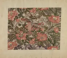 Printed Cotton, c. 1936. Creator: Eugene La Foret