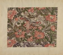 Printed Cotton, c. 1936. Creator: Eugene La Foret