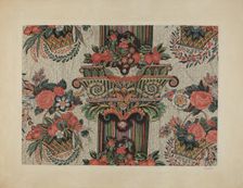 Printed Cotton, c. 1941. Creator: Catherine Fowler