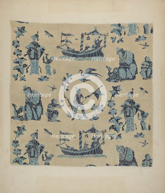 Printed Cotton, c. 1941. Creator: Ernest Capaldo.