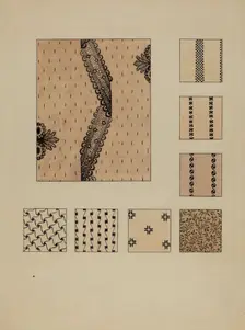 Printed Cottons, c. 1936. Creator: Millia Davenport