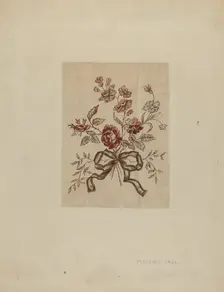 Printed Linen, c. 1937. Creator: Millia Davenport