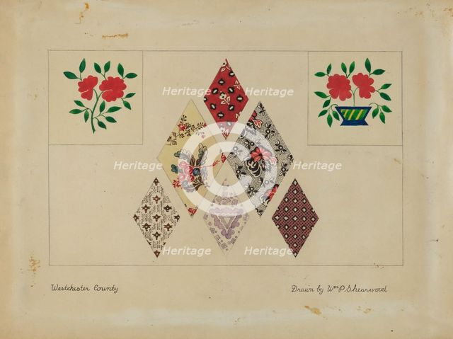 Printed Quilt Patterns, 1935/1942. Creator: William P. Shearwood.