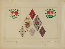 Printed Quilt Patterns, 1935/1942. Creator: William P. Shearwood
