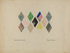 Printed Quilt Patterns, 1935/1942. Creator: Maud Schmid