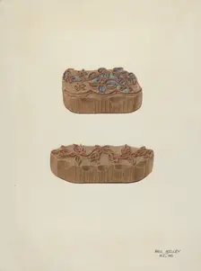 Printing Blocks, 1939. Creator: Paul Kelly