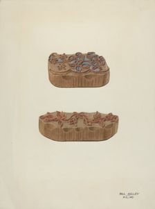 Printing Blocks, 1939. Creator: Paul Kelly