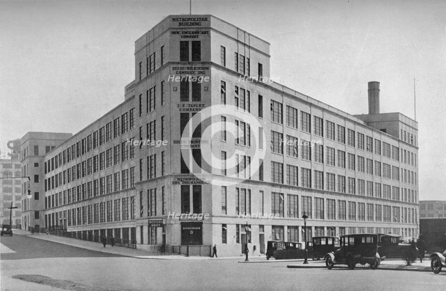 Printing Building, Metropolitan Life Insurance Company, Long Island City, New York, 1922. Artist: Unknown.