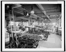 Printing dept., National Cash Register, Dayton, Ohio, c1902. Creator: William H. Jackson