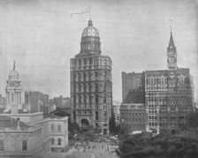 Printing House Square, New York, USA, c1900. Creator: Unknown