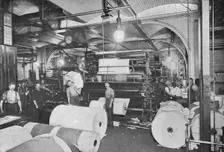 Printing the Daily Telegraph newspaper, London, c1900 (1903)