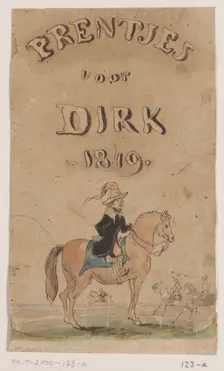 Prints for Dirk 1849, 1849. Creator: Johannes Tavenraat