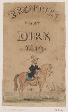 Prints for Dirk 1849, 1849. Creator: Johannes Tavenraat