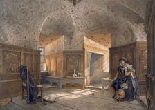 Prison of King Erik XIV, son of Gustav I, at Gripsholm, pub. c1853-64. Creator: Karl Johann Billmark (1804-70)