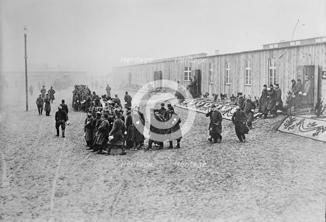 Prison camp, Zossen, between 1914 and c1915. Creator: Bain News Service.