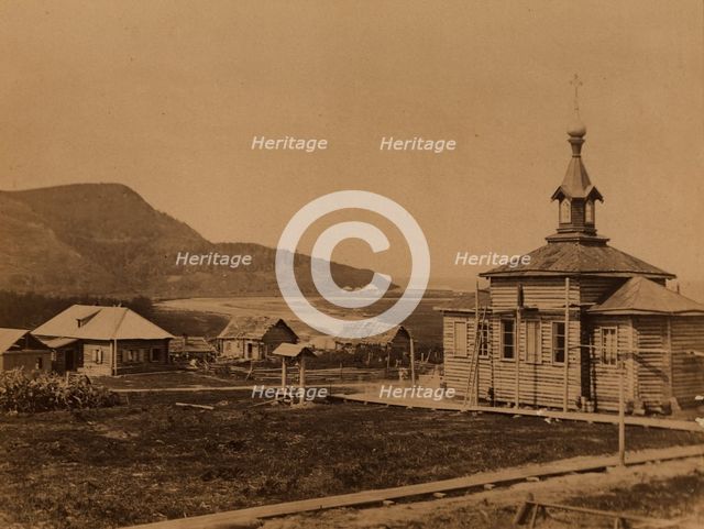 Prison Church at the Aleksandrovsk Post, 1880-1899. Creator: Innokenty Ignatievich Pavlovsky.
