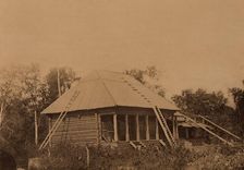 Prison Provisions Depot for the Derbinsky Prison in the Tym River Valley, 1880-1899. Creator: Innokenty Ignatievich Pavlovsky
