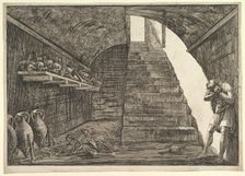 Prison Scene.n.d. Creator: Francesco Piranesi