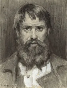Prisoner in Prison for Exiles. Adherent of the Dukhobor Religious Sect. Irkutsk, 1904. Creator: Boris Vasilievich Smirnov