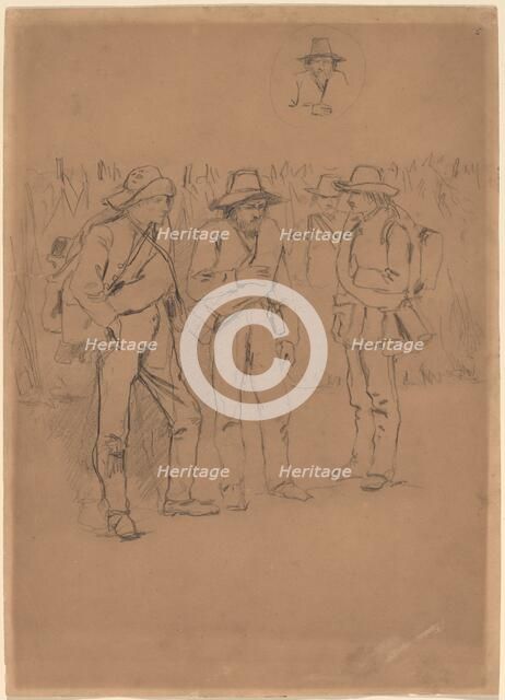 Prisoners of War, 1864. Creator: Winslow Homer.