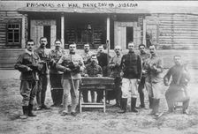Prisoners of war, Berezovka, Siberia, between c1915 and c1920. Creator: Bain News Service