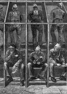 Prisoners at Clerkenwell House of Correction, London, 1874