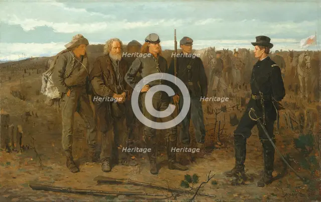 Prisoners from the Front, 1866. Creator: Winslow Homer.
