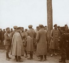 Prisoners, Route de l'Epine, France, c1914-c1918