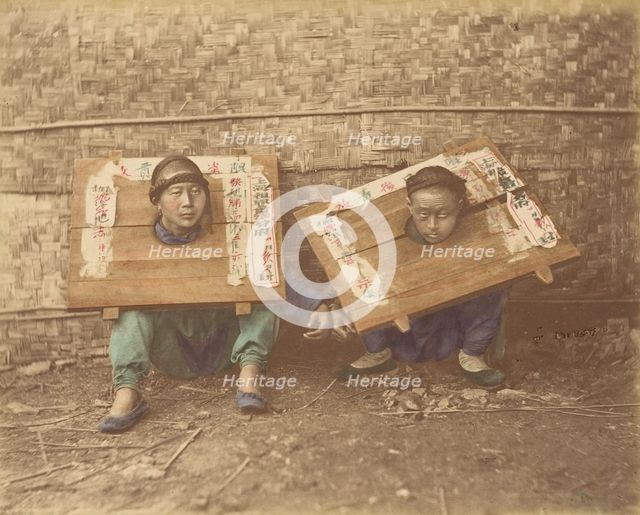 Prisoniers, 1870s. Creator: Unknown.