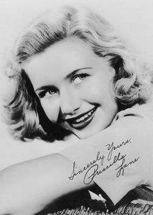 Priscilla Lane (1915-1995), American actress and singer, c1930s