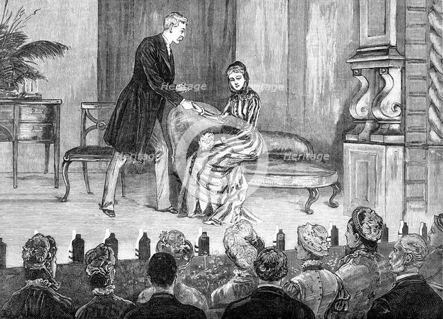 Private Theatricals in Hampton Court Palace for Princess Frederica's Convalescent Home, 1881. Creator: Unknown.