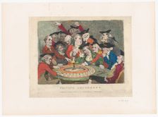 Private Amusement, January 1, 1786., January 1, 1786. Creator: Thomas Rowlandson