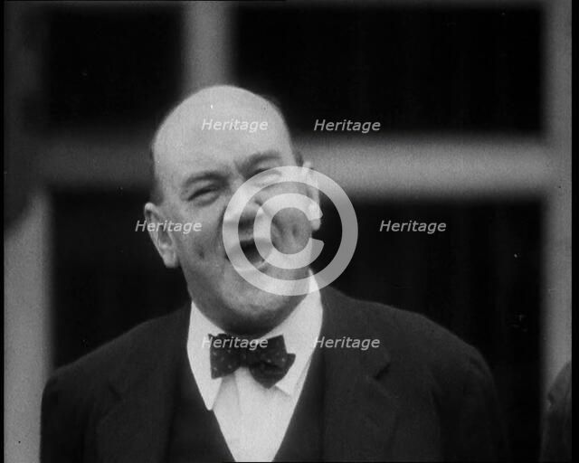 Private Detective Gaston Bullock Means, 1930s. Creator: British Pathe Ltd.