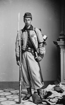 Private Francis E. Brownell, 1862. Creator: Unknown