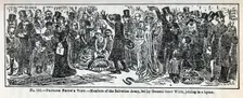 Private Frith's View - Members of the Salvation Army, led by General Oscar Wilde, 1881. Creator: Unknown