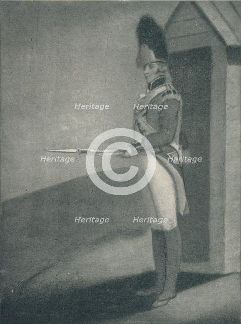 'Private, Grenadier Guards (1760), 1760 (1909). Artist: Unknown.