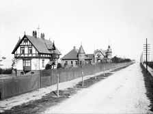 Private houses by the seafront, Landskrona, Sweden, 1910