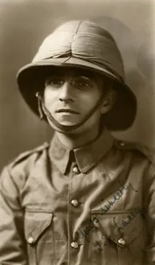 Private Lacey, 5th East Surrey regiment, Chakrata, India, 1917