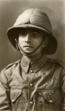 Private Lacey, 5th East Surrey regiment, Chakrata, India, 1917
