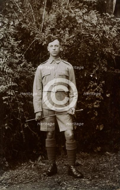 Private Nelson, 5th East Surrey regiment, Chakrata, India, 1917. Artist: Unknown