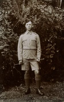 Private Nelson, 5th East Surrey regiment, Chakrata, India, 1917
