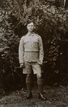 Private Nelson, 5th East Surrey regiment, Chakrata, India, 1917